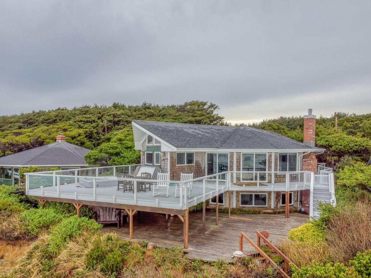 Villa Sunset Edge Of The Continent Waldport Exterior foto